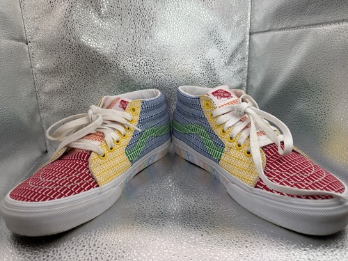 Vans sk8 mid shoes - vans, multi-color