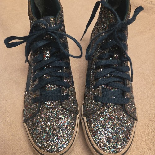 Vans rainbow glitter sneakers - vans,