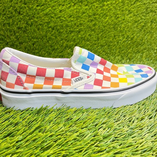Vans classic slip rainbow - slip-on,